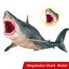 1PCS Simulation Marine Life Animal Model Environmentally Friendly Plastic Megalodon Shark Man Shark Toy Decoration