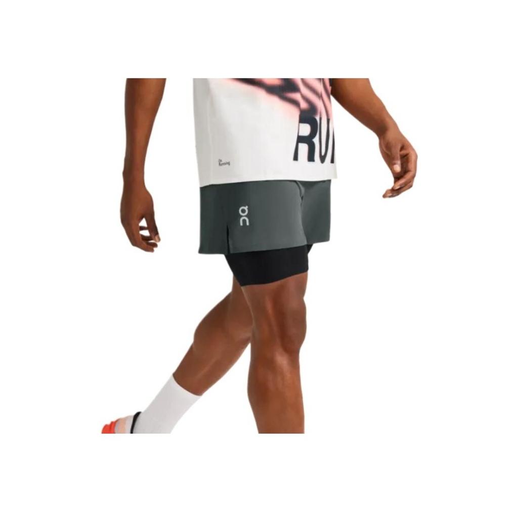 Шорты On Pace Легкие Дышащие Экологичные Удобные Спортивные Шорты Унисекс Шорты Черные 1WE10250553