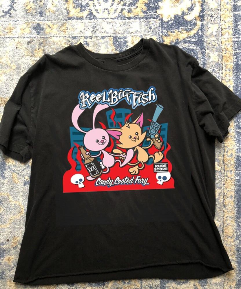 Reel Big Fish ЧЕРНАЯ Мужская футболка с коротким рукавом S-5XL KN522 Унисекс футболка