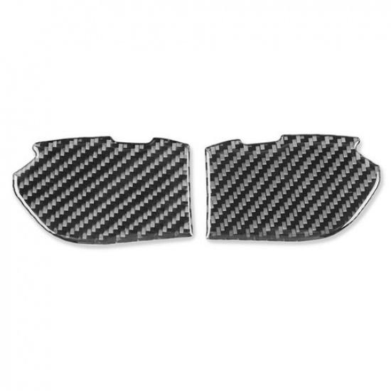Carbon Fiber Interior Door Handle Bowl Cover Trim For Chevrolet Camaro 2010-2015