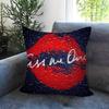 Singer Kkylie Mminogue Doublesided Printed pillow cover Short plush Suitable living rooms bedrooms sofas throw cushion cover