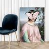 Canvas Painting Portrait Butterfly Pop Art