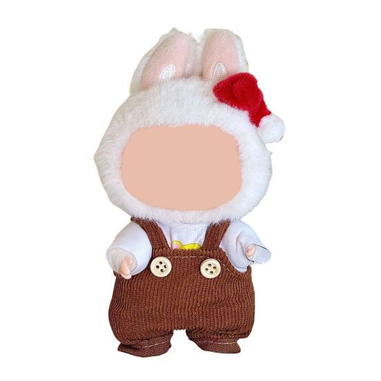 Doll Clothes Set for 17cm Labu-bu Luxury Chic Style Outfit Unique Doll Clothing Set Fashionable Doll Accessories for Collectors