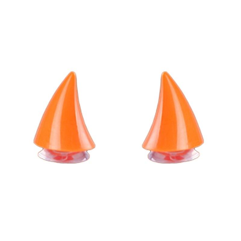 2 шт., автомобильный мотоциклетный шлем, рог дьявола, шлем для мотокросса, украшение с рогом, головные уборы, силиконовые украшения для шлема, аксессуары