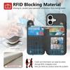 G15 G54 G86 Power 5G Luxury Case RFID Card Leather Capa for Motorola Moto G56 G66J G85 G75 G55 G35 G05 G04 G14 G06 G84 Zip Cover