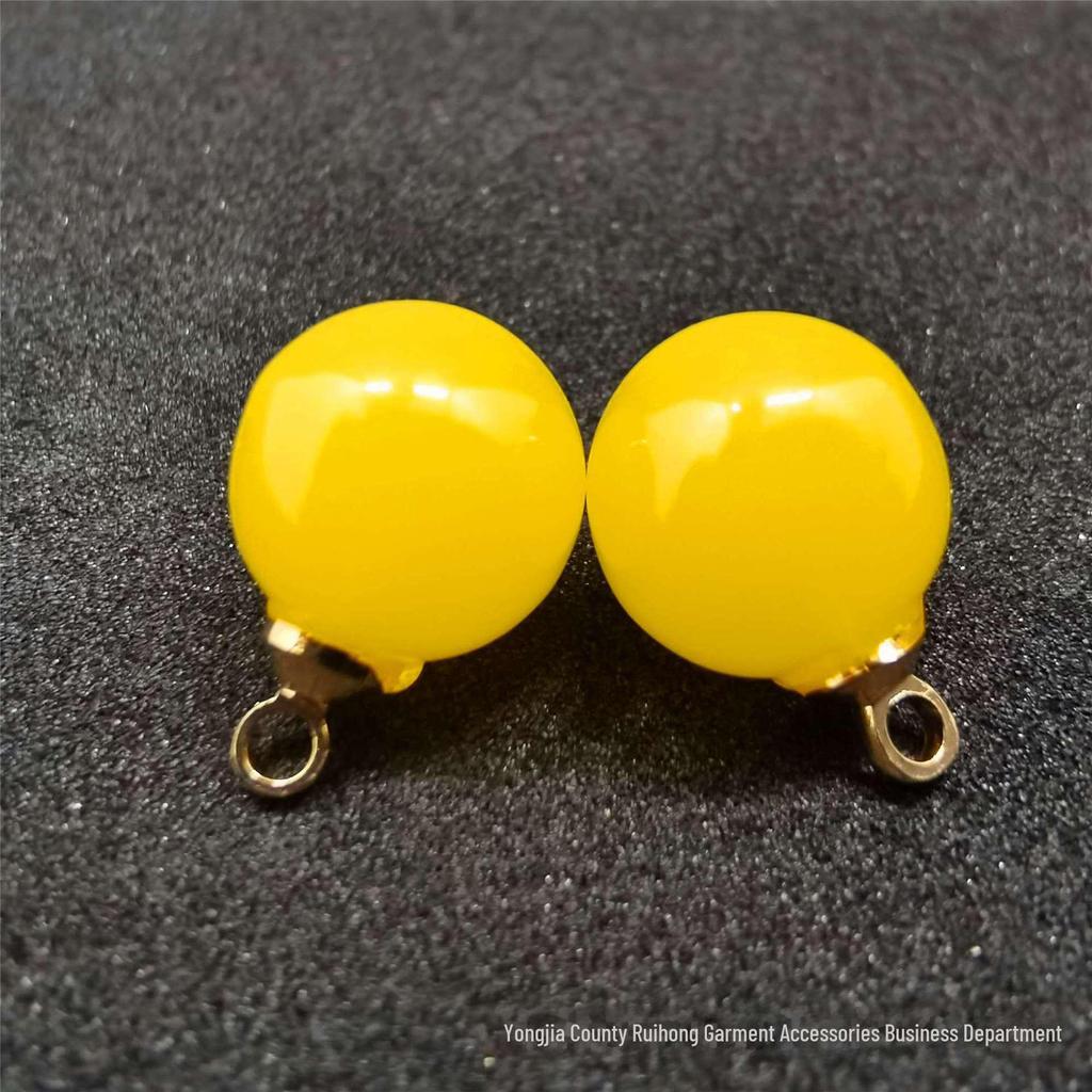 Пуговицы из смолы с круглыми бусинами из искусственного нефрита для детской рубашки