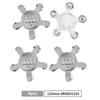 4pcs 135MM 60mm 61mm 68mm 69mm Car Styling Badge Wheel Center Cap Hub Covers For Audi A3 A4 A5 A6 A7 A8 S4 S6 4F0601165N