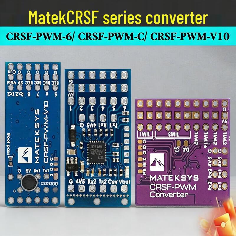 Конвертер приемника дрона Shizheng Matek CRSF-PWM-V10 ELRS