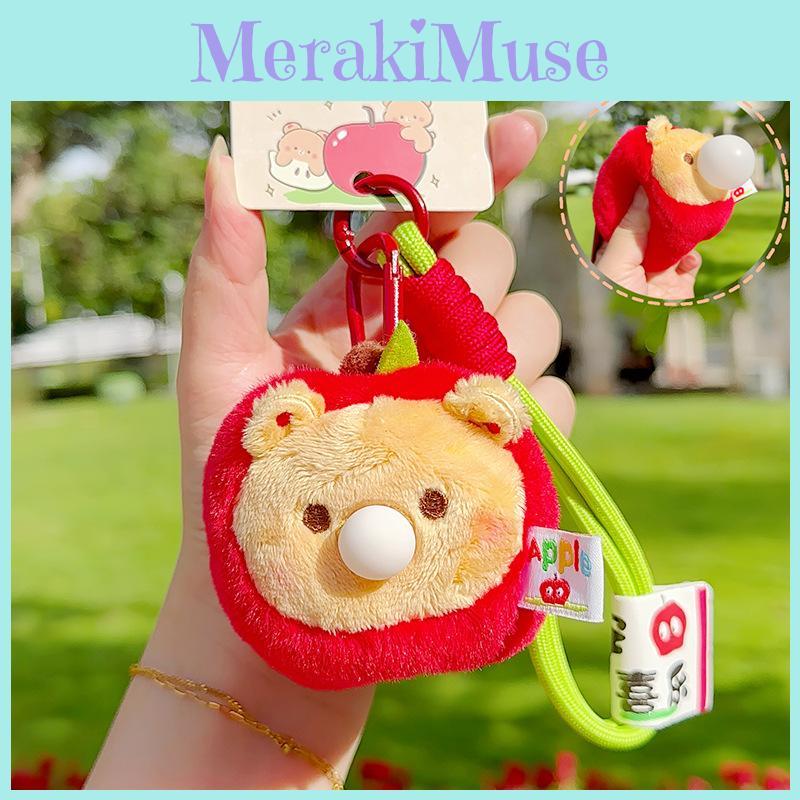 Keychain Plush Soft With Squeeze And Bear Characters For Gifts Accessories