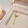 At A Glance, The Fallen Butterfly Collarbone Chain Is A High-end and Luxurious Necklace for Women. New Year's New Model