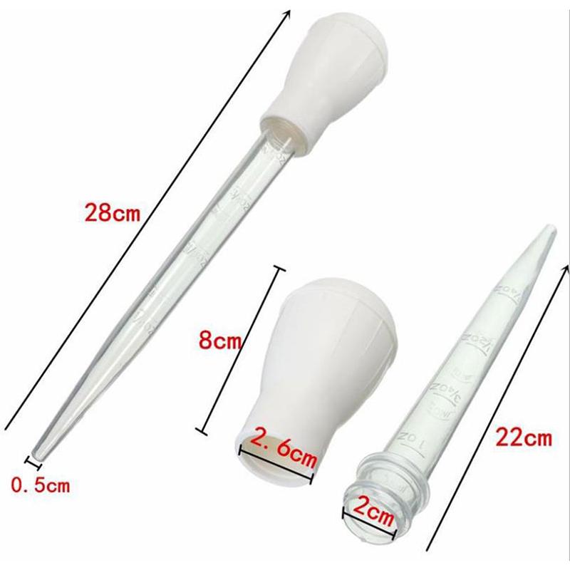 Chicken Turkey Poultry Bbq Drip Tube Syringe Tube Pipe Pipette Oil Dropper Tool