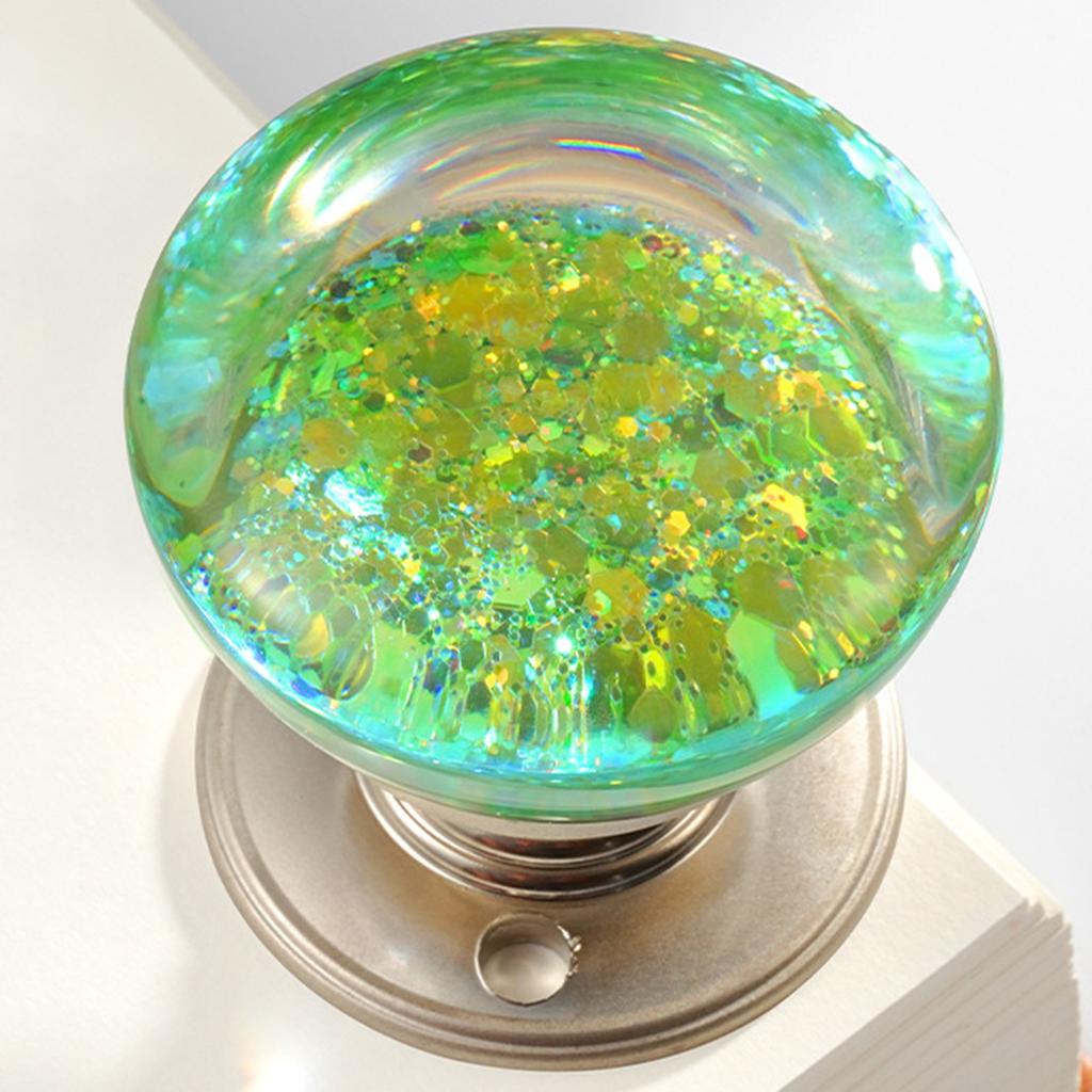 Ручка для дверцы шкафа из смолы с кристаллами и встроенным дизайном для выдвижных ящиков шкафа, смоляные мебельные ручки, ручки для ящиков