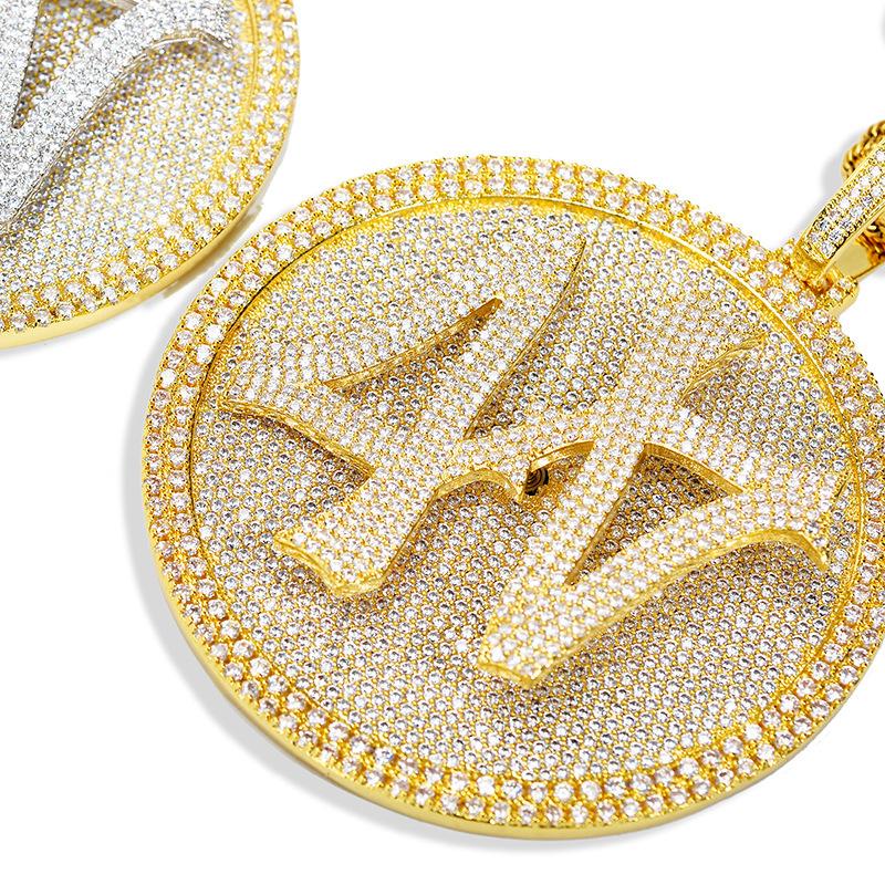 European and American New High Quality Solid Trendy Men's Hip-hop Pendant