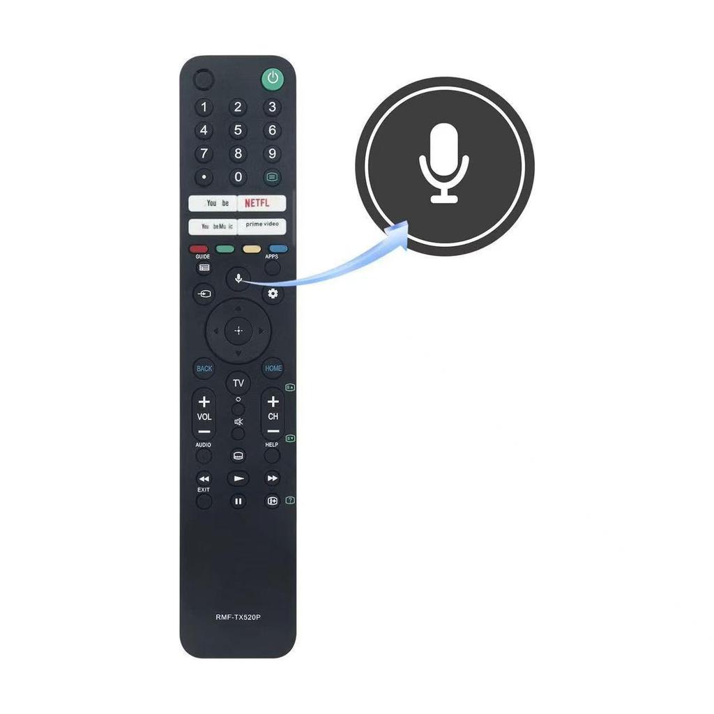 RMF-TX520P Voice Remote Compatible with Sony TV