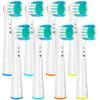 8Pcs Standard Replacement Toothbrush Heads for Oral B Braun Electric Toothbrush Replacement Brush Heads