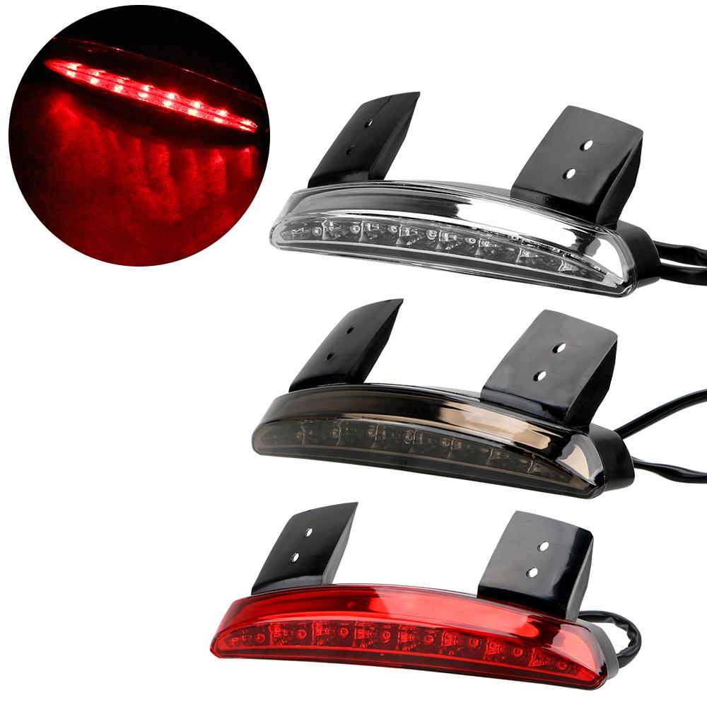 Brake Tail Light Motorcycle Accessories Motorcycle Lights Rear for XL 883 1200 Fender Edge Red LED Cafe Racer