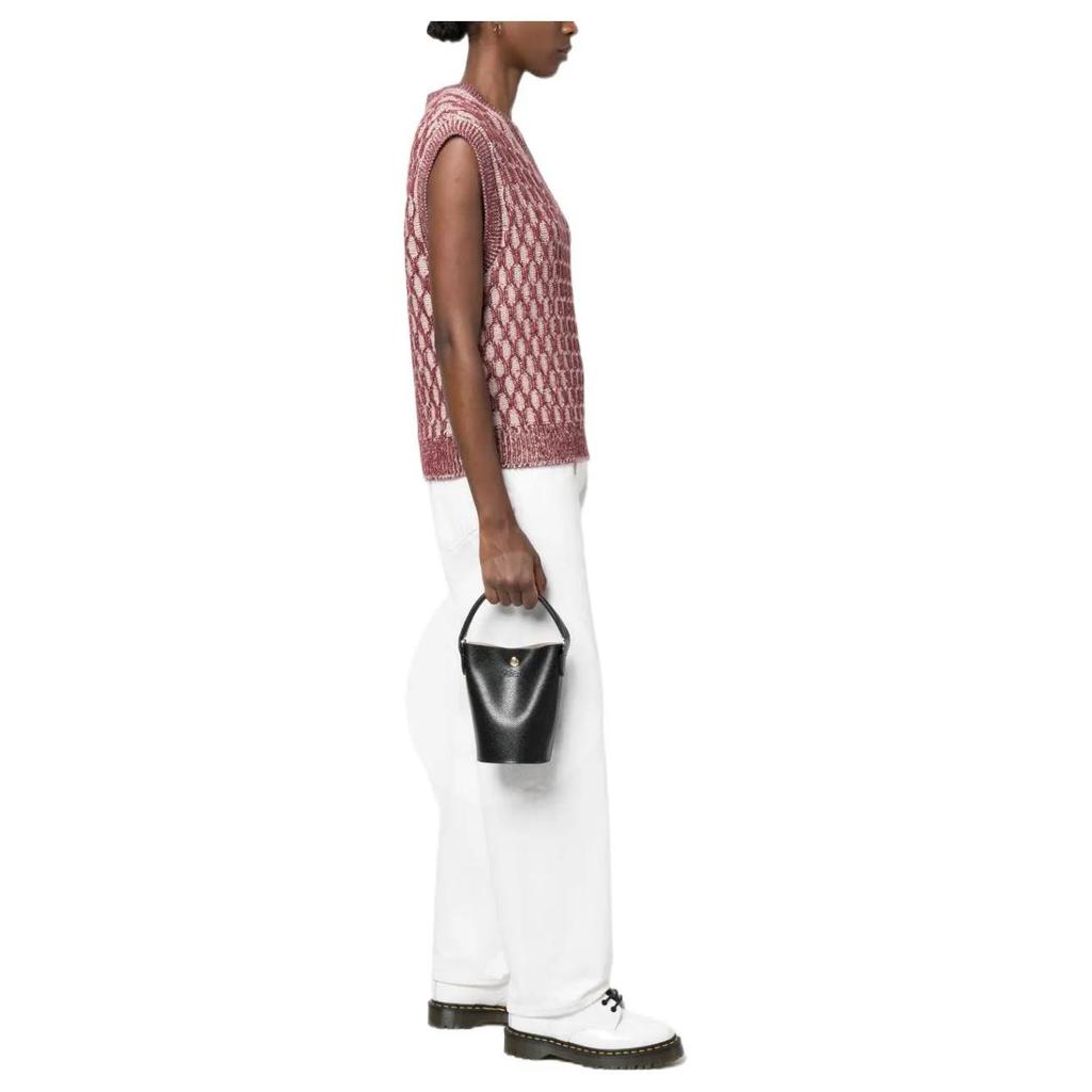 LONGCHAMP Épure Cow Leather Bucket Bag , Handbag , Shoulder Bag , Crossbody Bag Mini Women's Black (Unisex) Handbags 10213HYZ001