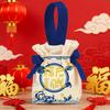 Chinese Style Horse Year Handbag Bag Canvas Wedding Candy Bag  Festival Decoration