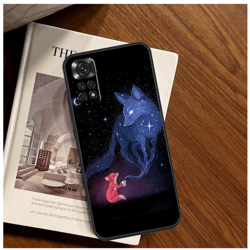 Акварельная живопись Чехол с лисой для Xiaomi Redmi Note 11 10 9 12 13 14 15 Pro Plus Чехол для Redmi 15 C 10C 13C 12C 14C