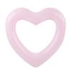 Heart Shaped Swimming Circle 120cm Thick Tear Resistant PVC Material Inflatable Pool Float Rings for Pool Party Beaches