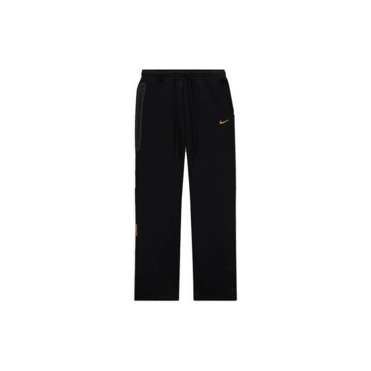 Nike X NOCTA Tech Fleece Open Hem Pant (Asia Sizing) Black Unisex Streetwear FD8461-010