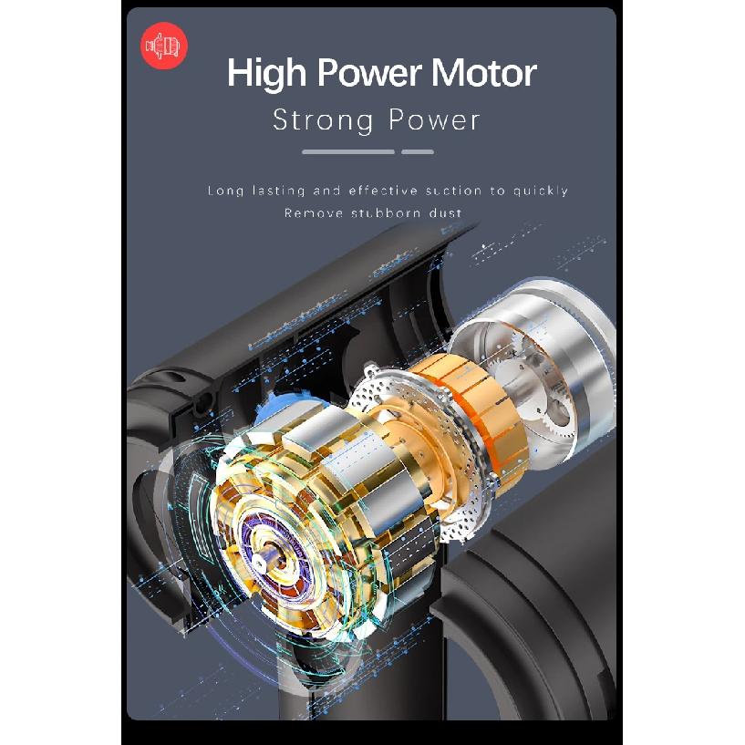SZUK Car Vacuum Cleaner Wireless Portable Strong Suction Cleaning Machine Mini Handheld Vacuum Cleaner for Car Home and keyboard