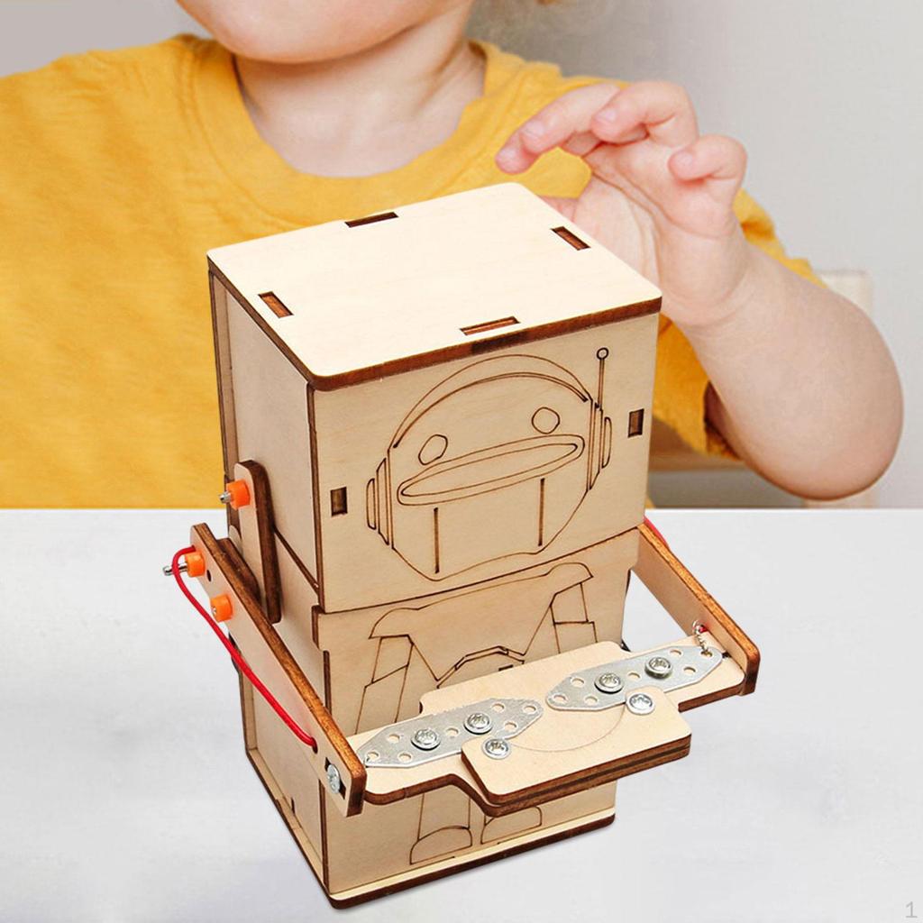 Automatic Swallowing Machine Saving Bank Science Kits Education Toys Easy To Assemble Stem