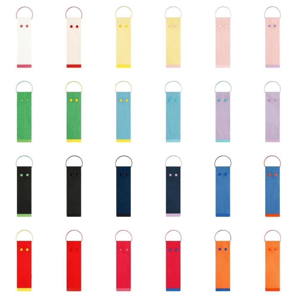Versatile Keychain Lanyard Korean Style DIY Blank Canva Strap Name Tag Ribbon Rope Keychain Unisex
