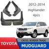 12-14 Highlander Car Tire Mudguard