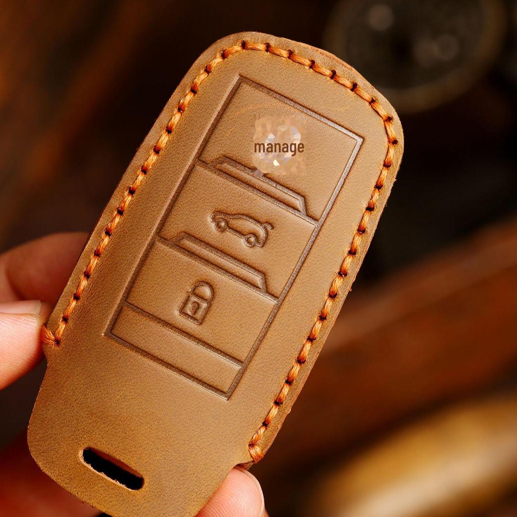 Чехол для ключа Changan CS75: Кожаная защитная сумка для моделей DT/XT/CS55/CS35 Plus/CS85