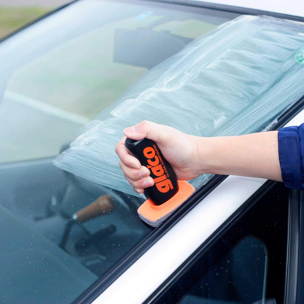 Soft-99 Glaco 04101 Стекло , Полировальная паста Garaco, Удаляет пятна, пленки и стеклянные реагенты со стеклянных поверхностей