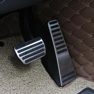 Педали из нержавеющей стали для Volvo XC90 V90 S90 XC60 S60 2015- педаль газа, топлива, тормоза, подставка для ног, крышка педалей