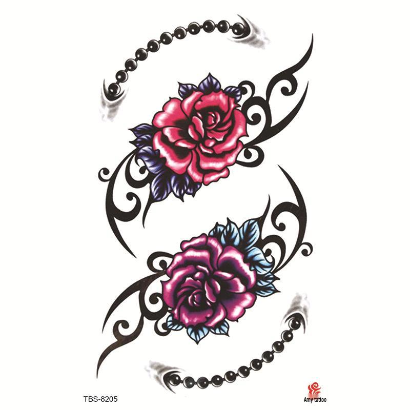 Водонепроницаемый набор тату-наклеек на всю руку с тотемными символами