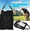 Oxford Cloth Golf Shoe Handbag Breathable Dustproof Lightweight Portable Storage Bag for Golf Football Tennis Sports Shoes