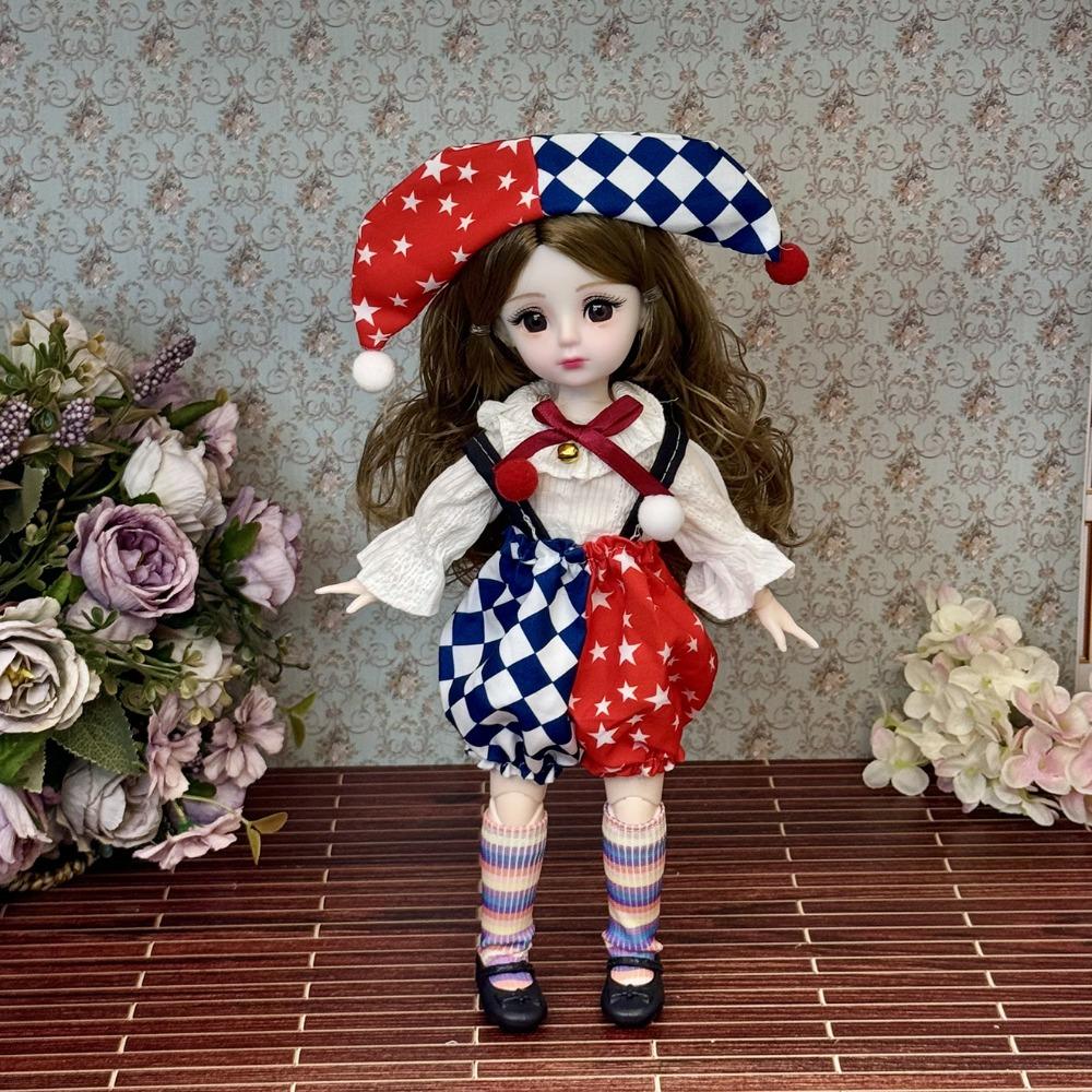 Кукла с одеждой и подвижными суставами, кукла для переодевания 1/6 BJD, кукла для одевания 30 см BJD, подарки для девочек