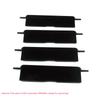 ESR555-1 4x Panoramic Roof Glass Sunroof Molding Port Bag Cover Rail Lid Trim 2126902882 for Mercedes E Class W212 S212 96*30 Mm