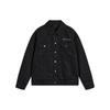 Li Ning CF Su Series Su Yuan Player Solid Color Washed Denim Jacket Unisex Jacket Black AJDT737-1
