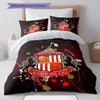 Sunderland logo Bedding Quilt Set Quilt Cover Pillowcase Home Decoration Birthday Gift (1 * duvet cover + 2 * pillowcase, without core)