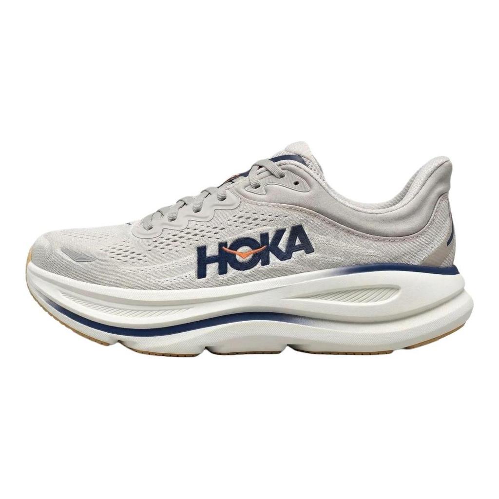 HOKA One One Мужские беговые кроссовки Bondi 9 Серые 1162011-SCCG