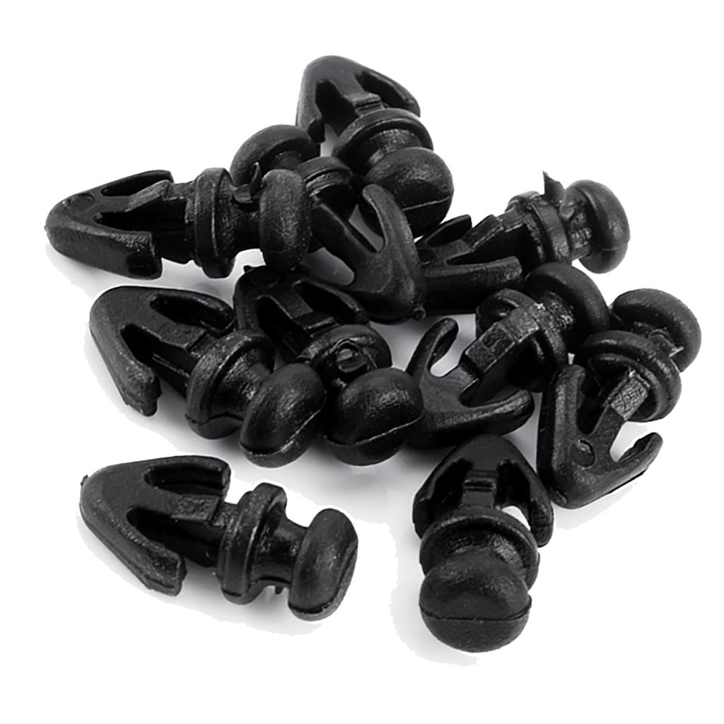 Дверной уплотнитель порога Уплотнитель отделки Крепление клипсы Уплотнитель для Ford Mondeo (10 шт)