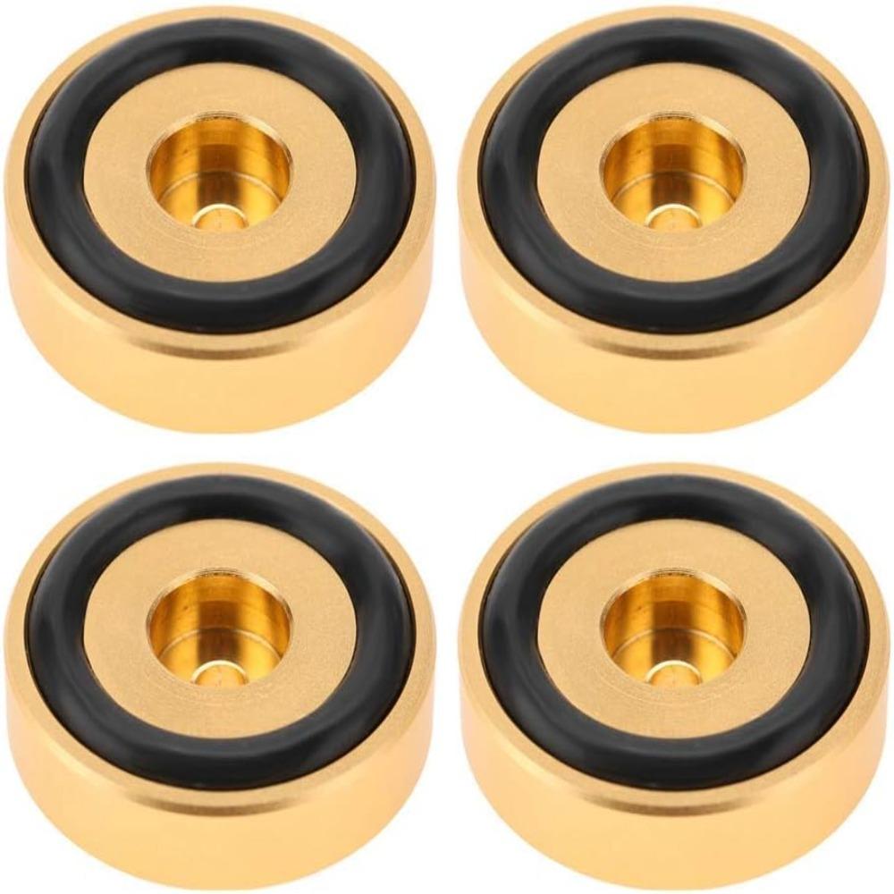 Gold Anti Vibration Feet Aluminium Alloy Amplifier Feet Durable Cutting Board Feet Amplifiers