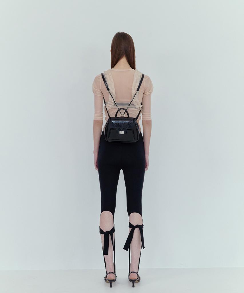 Apoa. Pao Chain Backpack Black