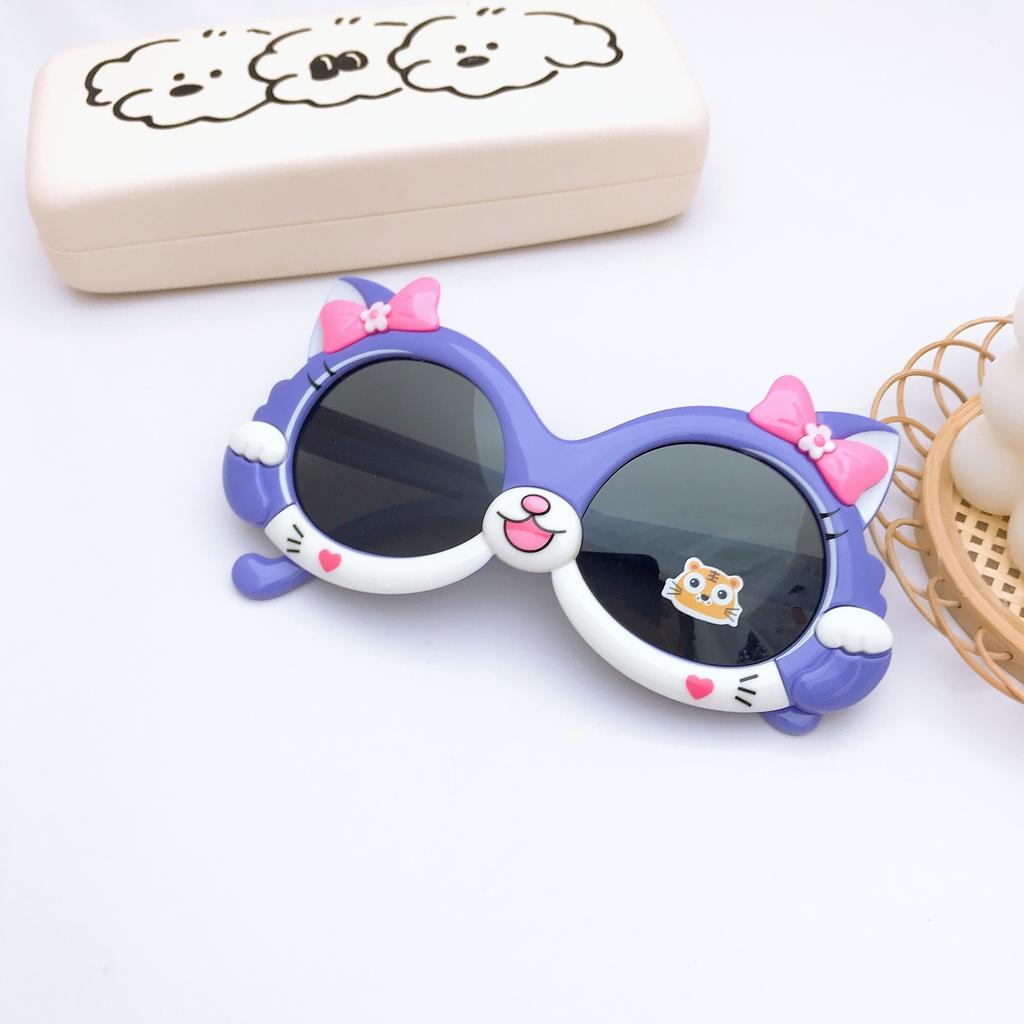 Мягкие силиконовые детские солнцезащитные очки Тануки Мультяшные детские поляризационные солнцезащитные очки Солнцезащитные мультяшные очки