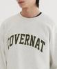 COVERNAT Arch Logo Sweatshirt Oatmeal