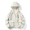Jacket Men's Spring and Autumn Hooded Loose Vintage Casual Functional Jacket Jacket