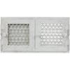 Vent Cover Retro 22 White