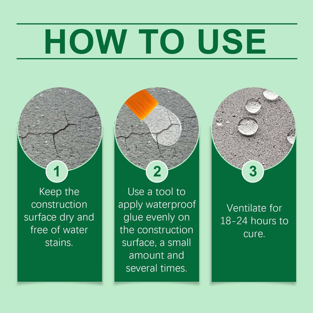 Jaysuing Прозрачный водонепроницаемый клей для дома, подоконник, ванная комната, гидроизоляционное покрытие, заплатка, герметик для щелей