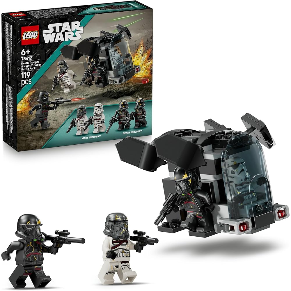 LEGO Star Wars Death Trooper and Knight Trooper Battle Pack Building Toy for Kids Ages 6-9