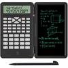 Scientific Calculator with Writing Tablet, Protable Foldable Calculator Notepad 2 in 1 LCD Science Calculator Notepad Professional Financial
