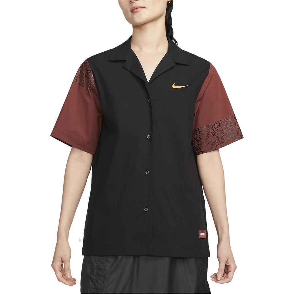 Nike Спортивная рубашка женская черная FJ7730-010